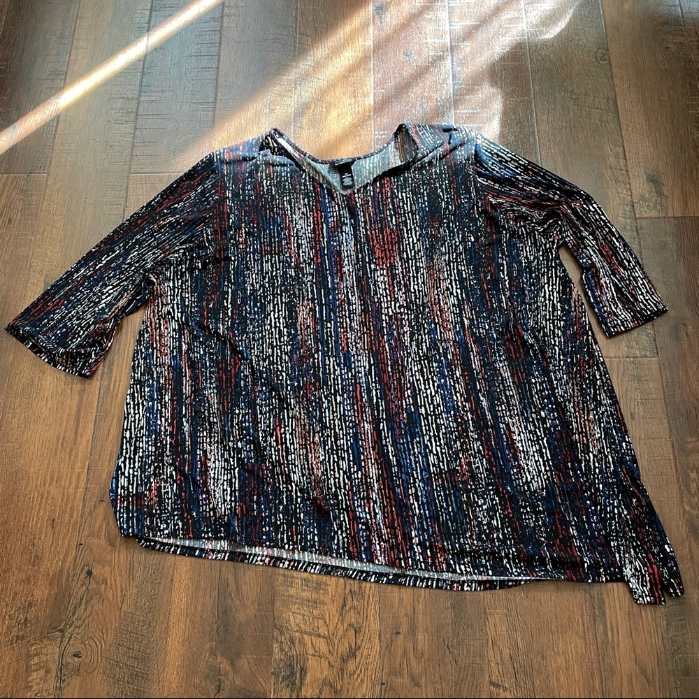 Catherines Asymmetrical Top, Plus Size 4x - image 7